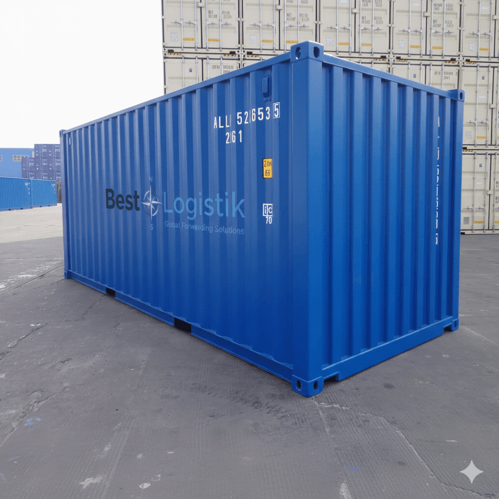 Best Logistik контейнер, подготвен за товарене